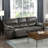 Plush Modern Design Living Room Reclining Sofa With Microfiber Upholstery And Solid Wood Frame For Comfortable Seating-773683428