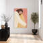 «Cozy Embrace Peaceful Serene», art mural abstrait-129092013