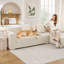 Housses pour canapé modulaires à texture rectangulaire - Protecteur durable et extensible pour canapé en forme de L, cadeaux gratuits inclus-1779669027-1779669030