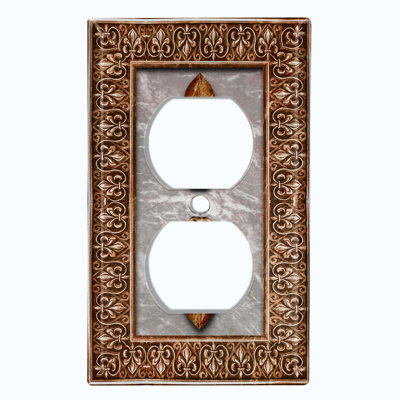 1 - Gang Duplex Outlet Standard Wall Plate