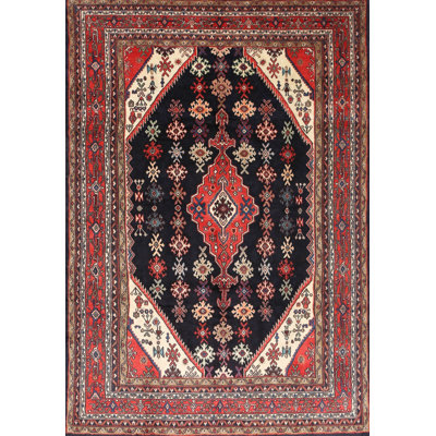Tapis orange Southwestern