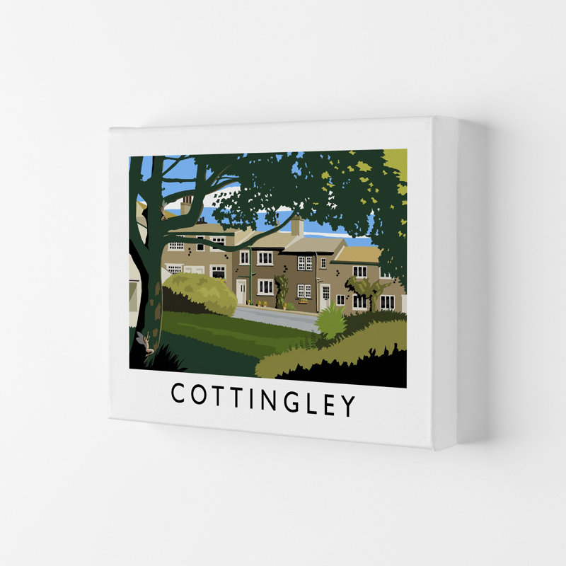 Cottingley by Richard O'Neill - Print, Wrapped Canvas, 29.7cm H x 42cm W x 4cm D