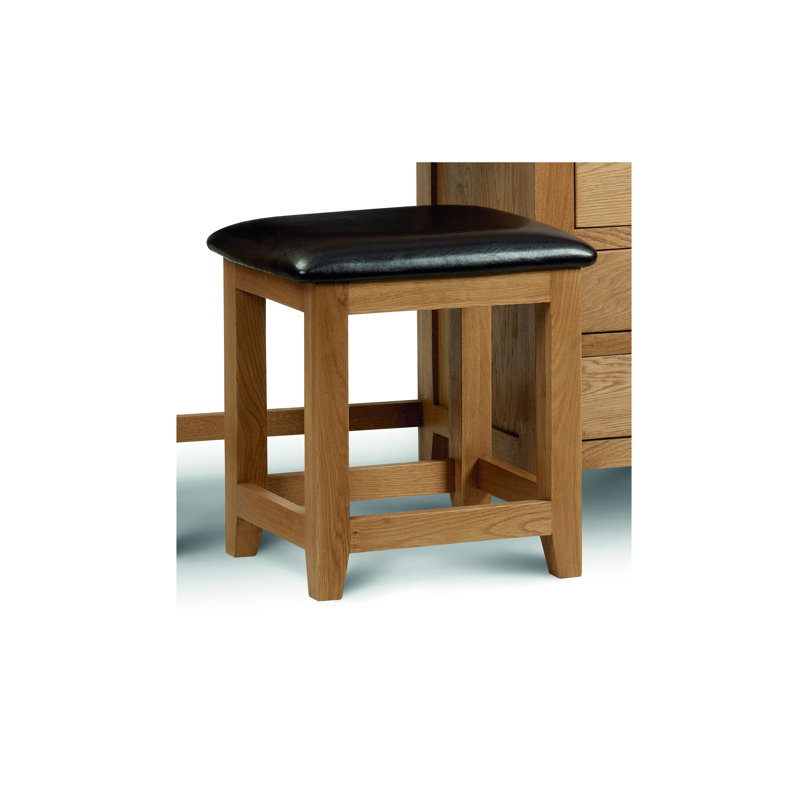 North Castle Solid Wood Accent Stool