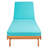 Jivera 78.70" Long Reclining Eucalyptus Single Chaise with Cushions-2095957461-2103707557
