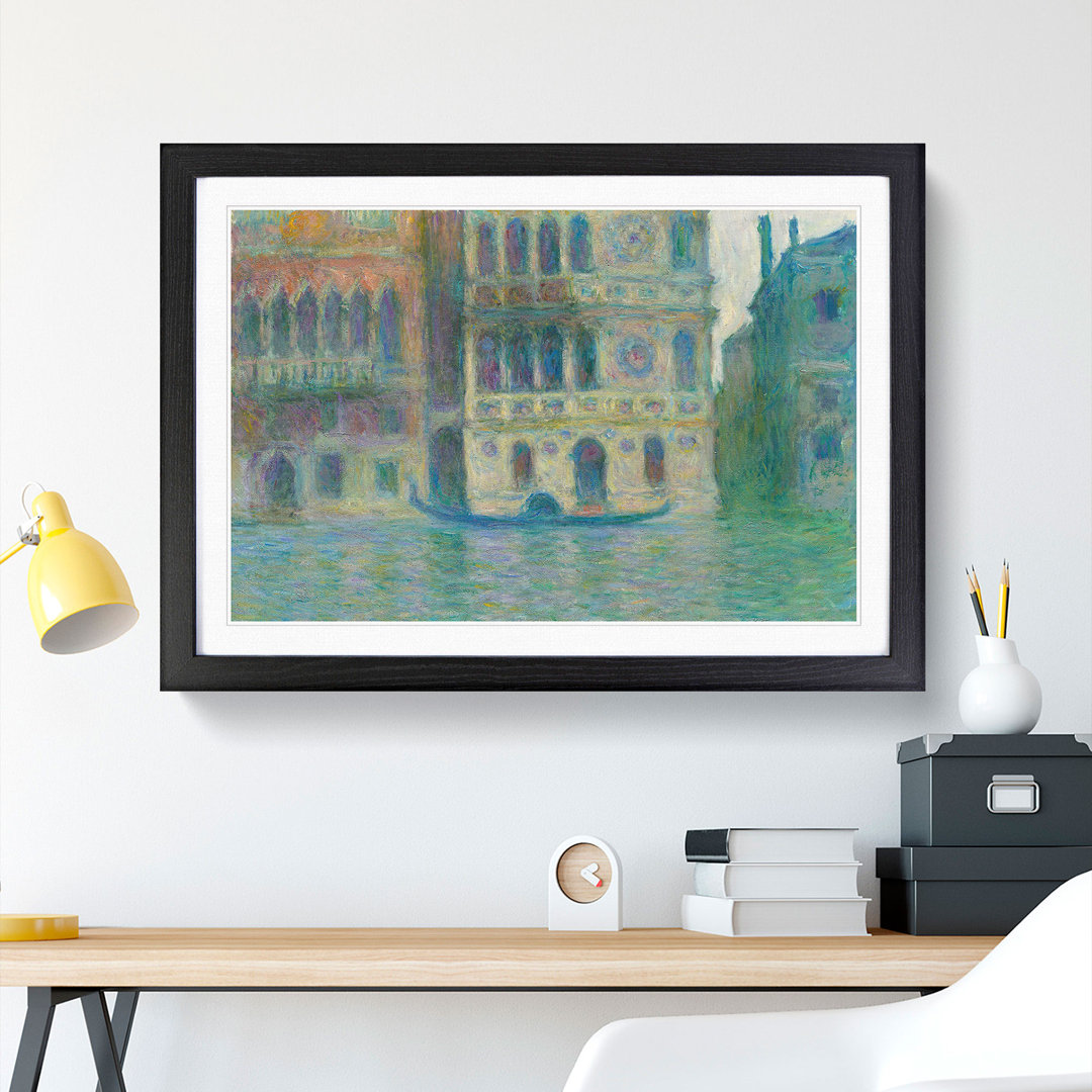 Venice, Palazzo Dario by Claude Monet - Picture Frame Painting
