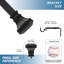 Ensemble de quincaillerie ajustable 1 po Fort Calhoun-785048442-785048446