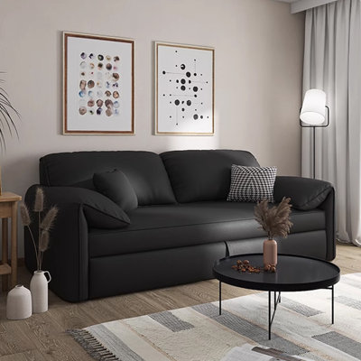 Black Cat paw skin Modular Sofa bed cushion couch