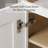 27" White Solid Wood Wall Cabinet with Soft-Close Doors & Adjustable Shelves-1284046394