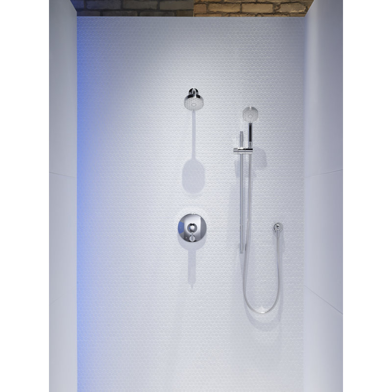 Flood Handheld Shower Head, Vibrant Brushed Moderne Brass