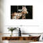 Brampt embrassant des girafes-108008694