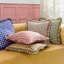 Maude Gingham Cotton Piped Cushion-103878146-121727633