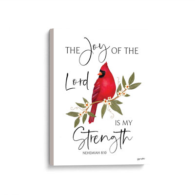 «Joy of the Lord Cardinal» par Annie Lapoint, reproduction d'art