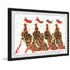 Cheetah Gown 1 Piece Single Picture Frame Wall Art-1032289283