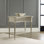 Ribbed Solid Wood End Table