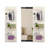 Wall Mounted Full Length Mirror, Full Body Mirror with Shelf, Full Body Mirror with Hook Wall Mounted Mirror with Multifunctional Design Panel, Bedroom/Living Room/Entrance White(47.6*15.7in)-2134894187