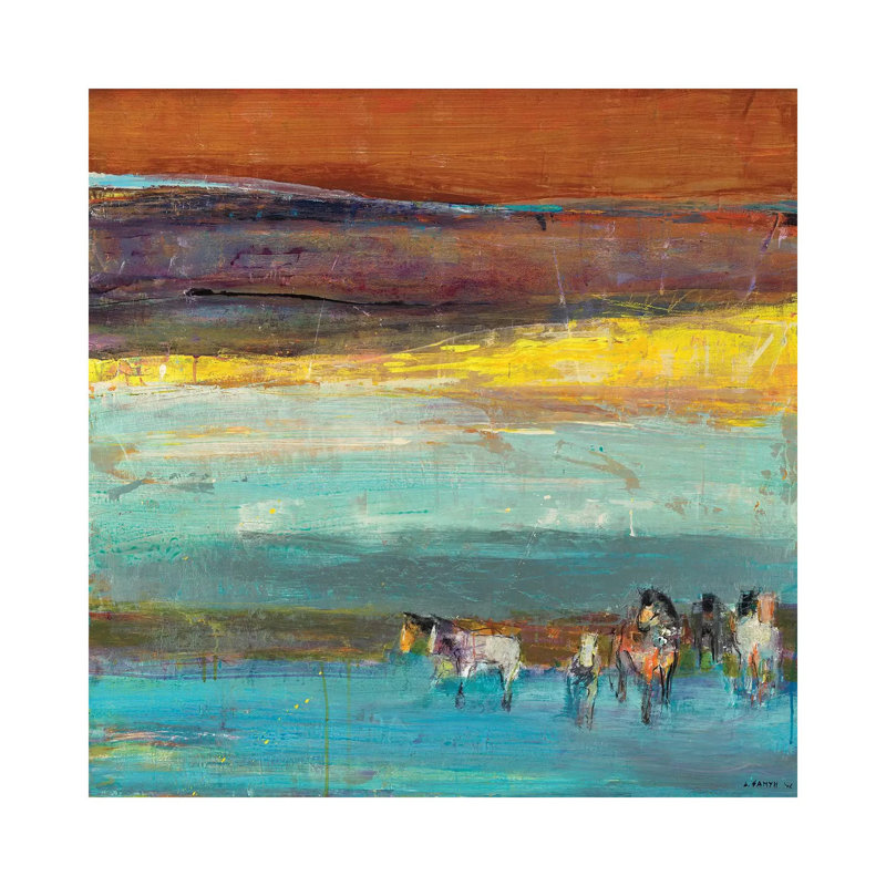 Claire de Lune - Giclée sur toile tendue avec châssis