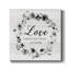 «Love Make This House», reproduction d'art textuel sur toile tendue-1520227563