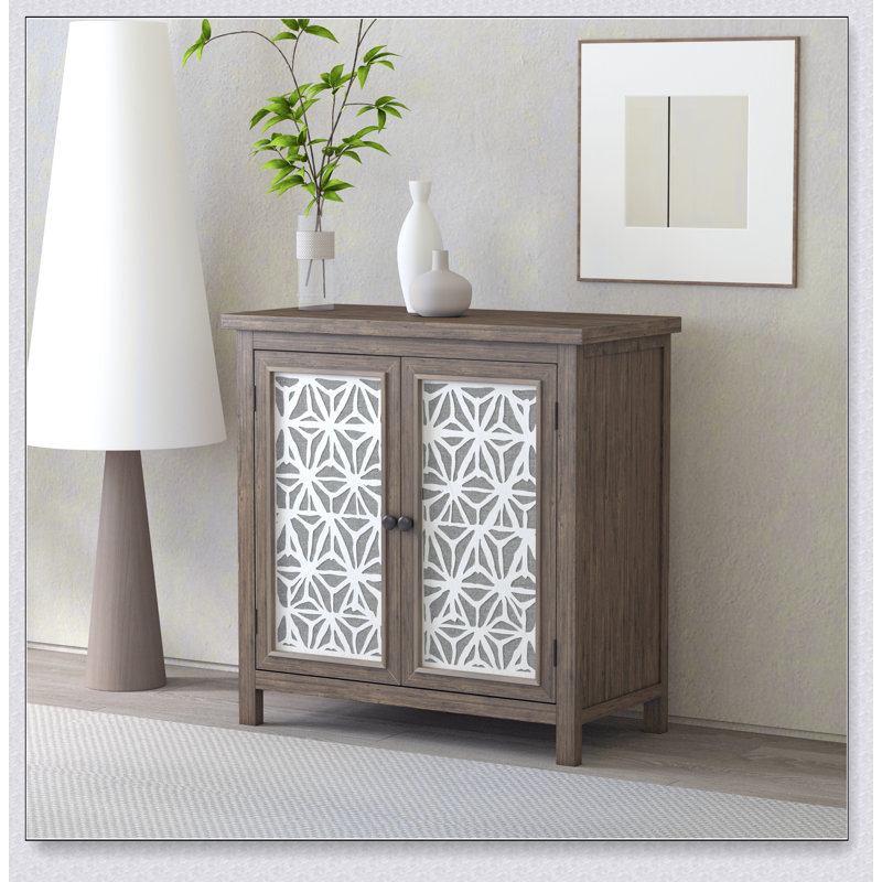 Armoire de rangement rustique en bois massif brun rustique naturel vieilli - 31,89 /