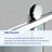 57-60*78 INCH Frame Single Sliding soft-close Shower Doors, Bathroom Sliding Shower Door, (8mm) Thick SGCC Tempered Glass Door For Bathroom Door --Sliver-135828866