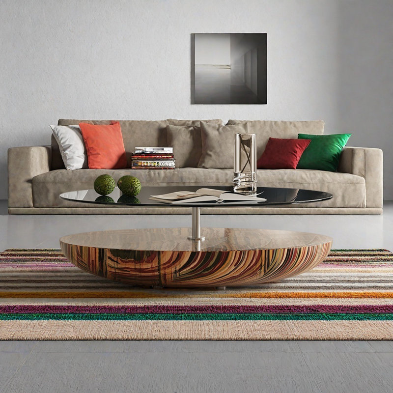 Modern Minimalist Style Coffee Table