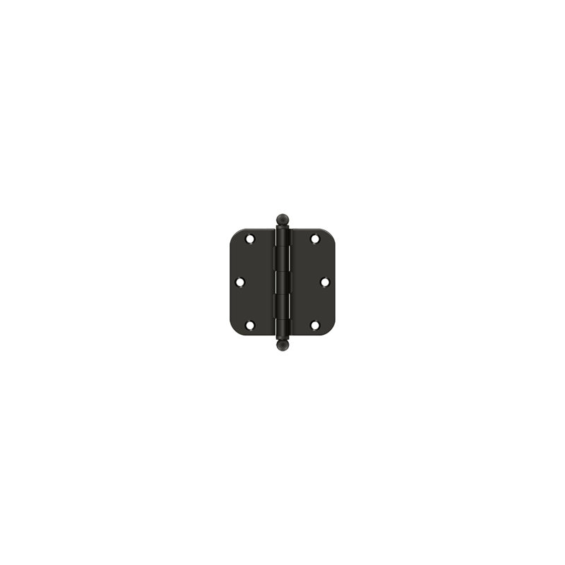Steel Butt Bearing Hinge, Oil Rubbed Bronze