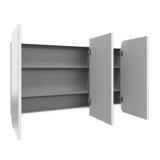 Three Door MDF Square Shape Medicine Cabinet
