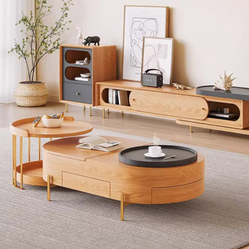 Combinaison meuble télé et table basse