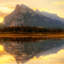 Beautiful Lake View with Mountains - Unframed Graphic Art