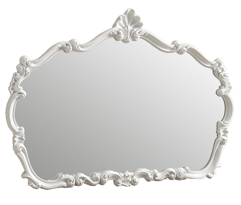 Duck Accent Mirror, White