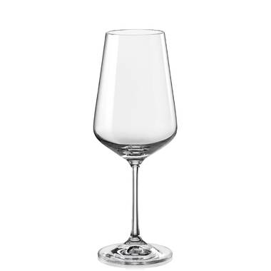 Red Vanilla Sandra Red Wine Glass 18.5 oz Set of 6 - Clear