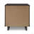 Nightstand In Charcoal Gray