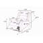 Fauteuil inclinable moderne en tissu de jute de couleur brun clair