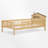 Wood Platform Bed With Led Light-114071859
