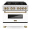 ZLINE Autograph 36" Legacy Dual Fuel Range-1989826916