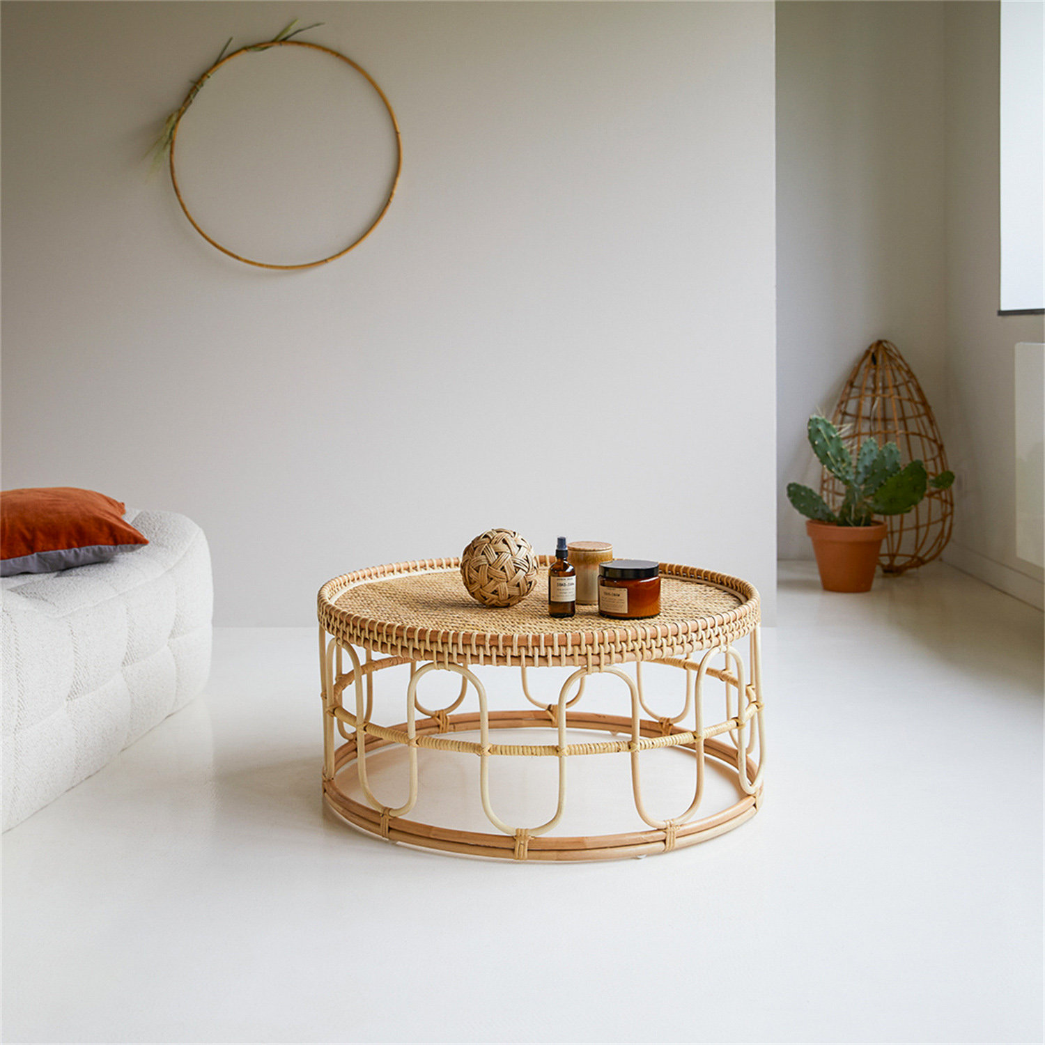 Wayfair Rattan Table Bay Isle Home Rattan Coffee Table | Wayfair.co.uk