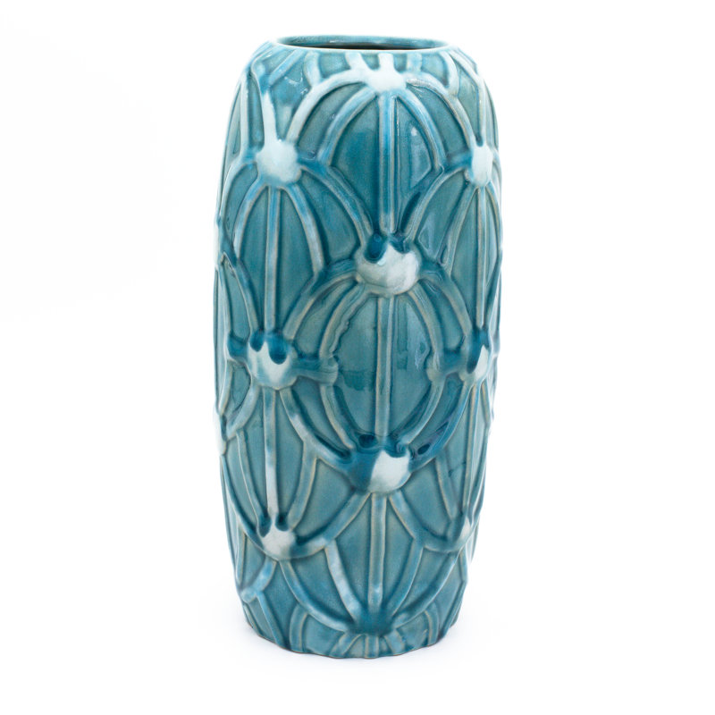 Grotto Rope Emboss Column Vase
