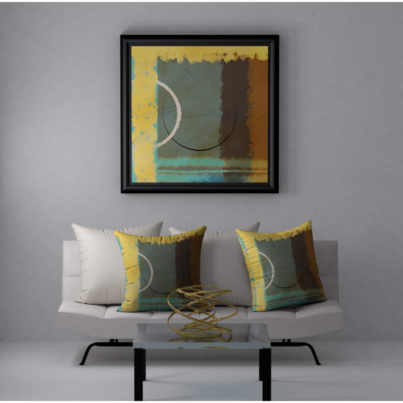 Reversible Throw Pillow, 24" x 24"