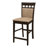 Sarwa Square Counter Height Dining Set Brown and Tan-553938594