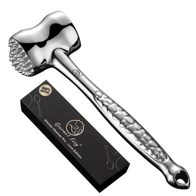 Gourmet Easy Stainless Steel Manual Meat Tenderizer