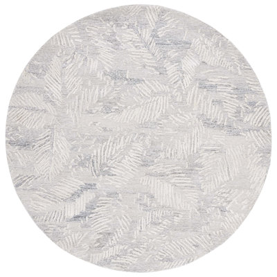 Tapis floral gris / ivoire Willowbrook