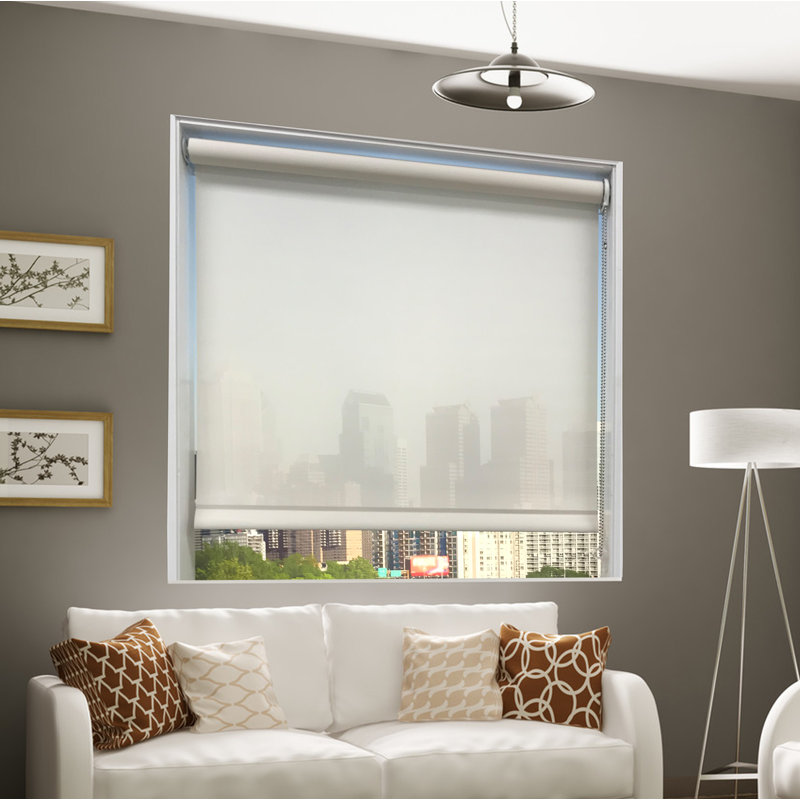 Solar Screen Roller Shade, 84", 43"