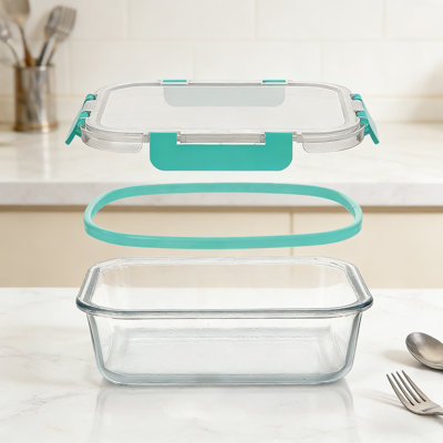 Glass Food Storage Containers Set With Airtight Locking Lids, 30-Piece Meal Prep Containers For Microwave, Oven, Freezer & Dishwasher, BPA-Free