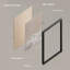 Ensemble de 3 pièces d'art mural encadré en nuage - Impressions de ciel blanc neutre pour décor de chambre à coucher, de chambre de bébé ou de salon-112375264-112375266