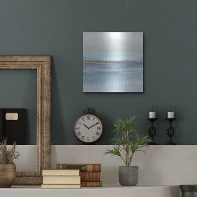 Highland Dunes «Blue Earth 2» par Chris Paschke, art mural en métal