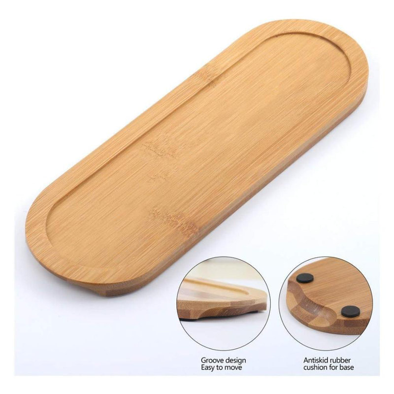 Porcelain Condiment Jar Spice Container With Lids - Bamboo Cap Holder Spot, Ceramic Serving Spoon, Wooden Tray Best Pottery Cruet Pot For Your Home, Kitchen, Counter. White,170 ML   Set Of 3