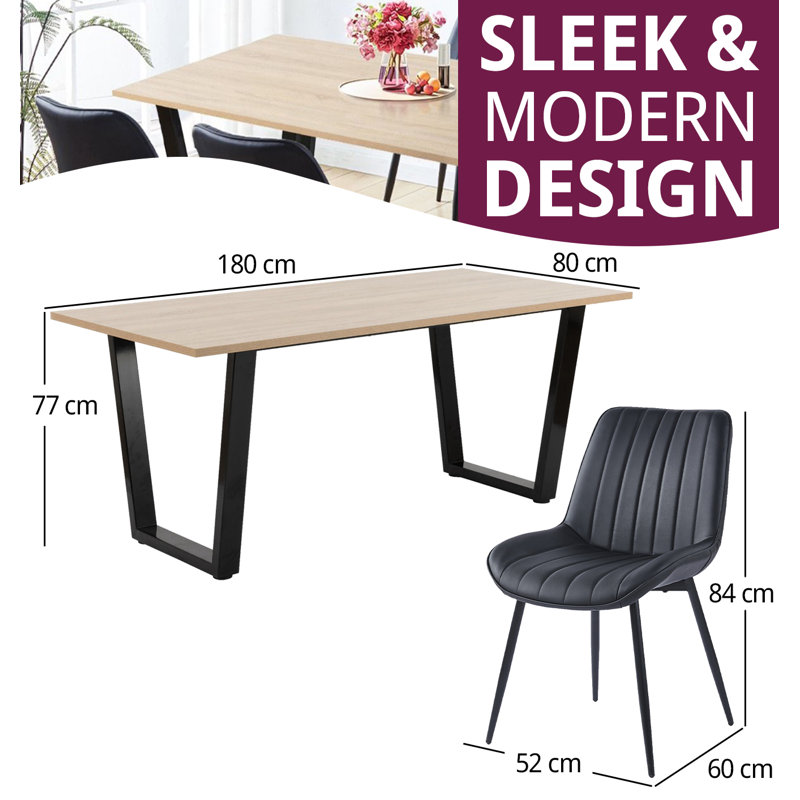 Antigua 4 - Person Dining Set