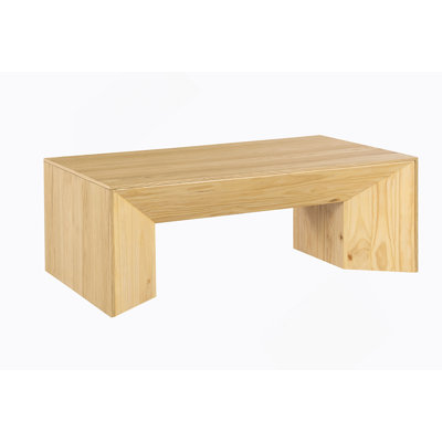 Harold Natural Oak Finish Coffee Table