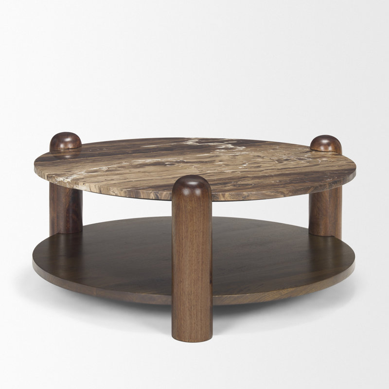Ohman Stone Top Single Coffee Table