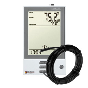 Heatwave By Heatizon Systems Smart Programmable Thermostat White