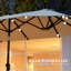 Parasol d'extérieur 10 pi, double face, beige-1266034254